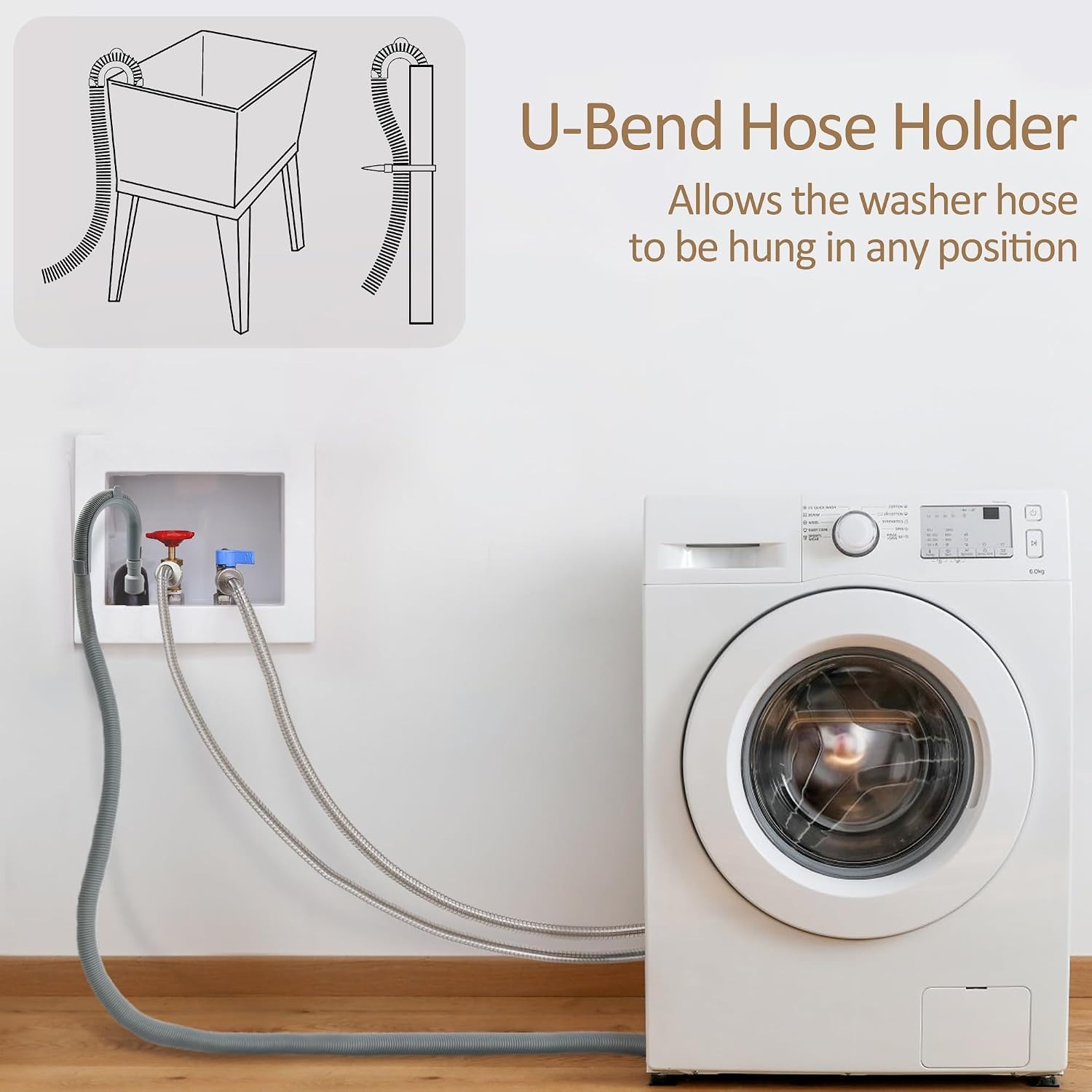 Washer Drain Hose Extension 6 Ft: image 6