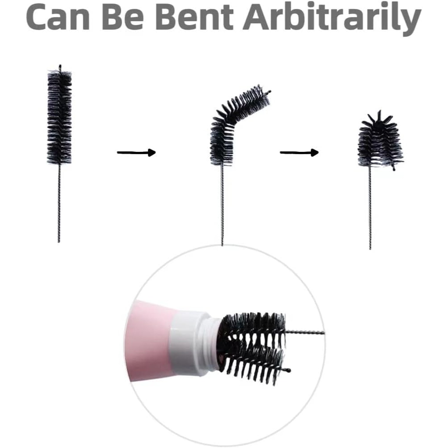 Drain Brush 65 Inch with 10 Pipe Cleaners: image 5