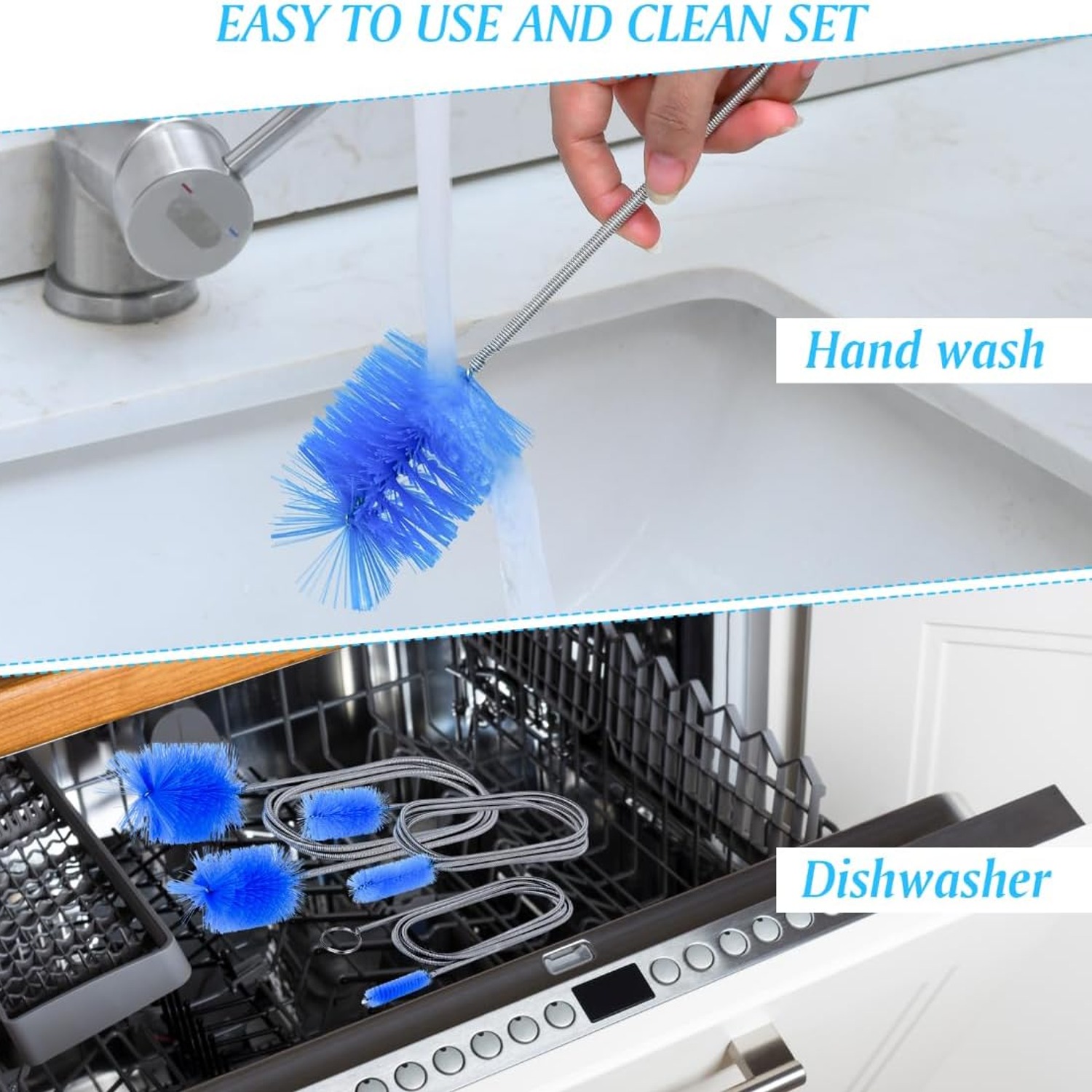 Flexible Drain Brush Set 3 Piece: image 5