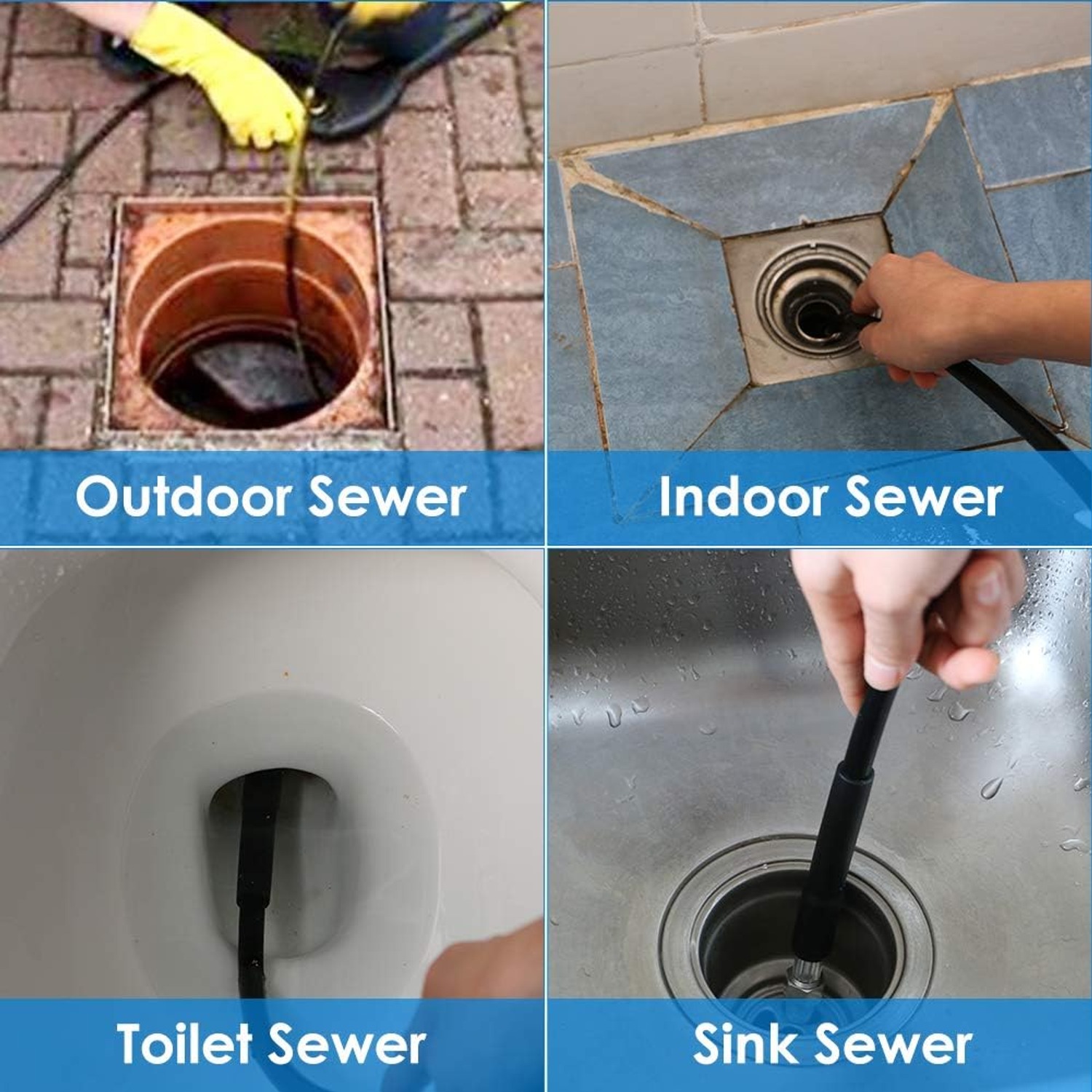 Sewer Jetter Kit 100 Ft: image 2