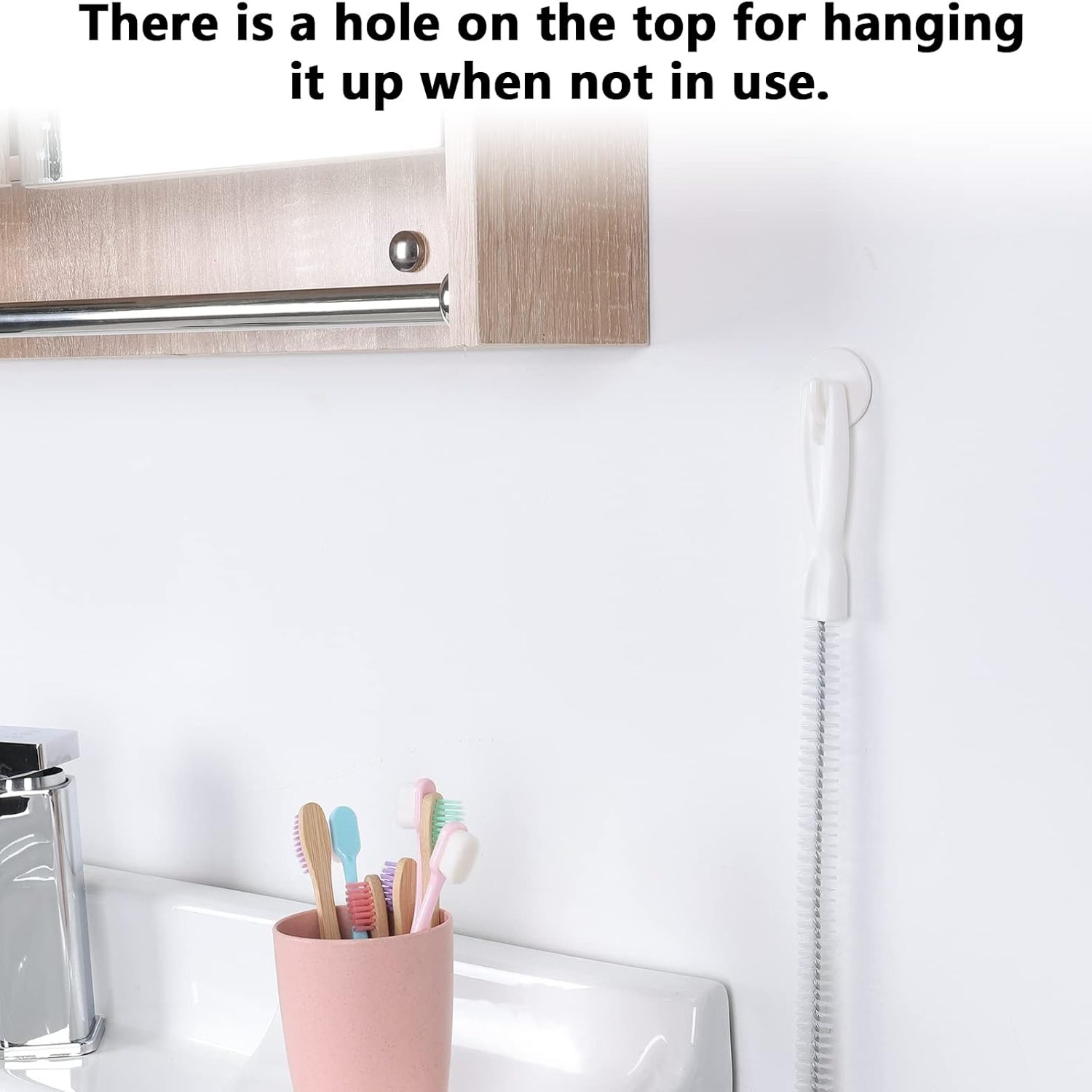 Sink Drain Cleaning Brush 4 Pack: image 6