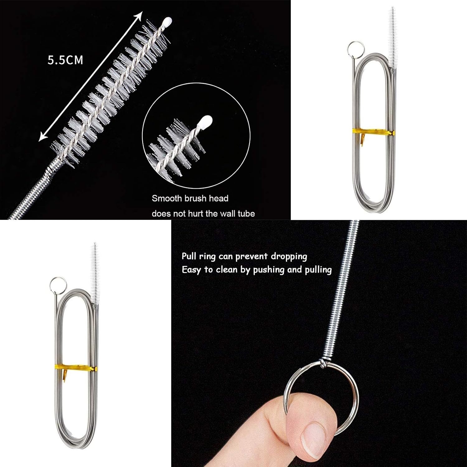 Tube Cleaning Brush 60 Inch 2 Pack: image 2