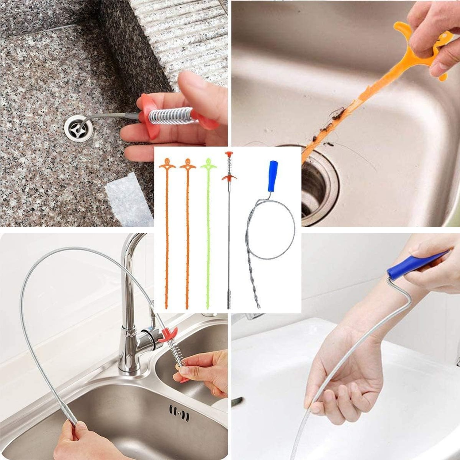 Drain Snake Set 5 Piece: image 2