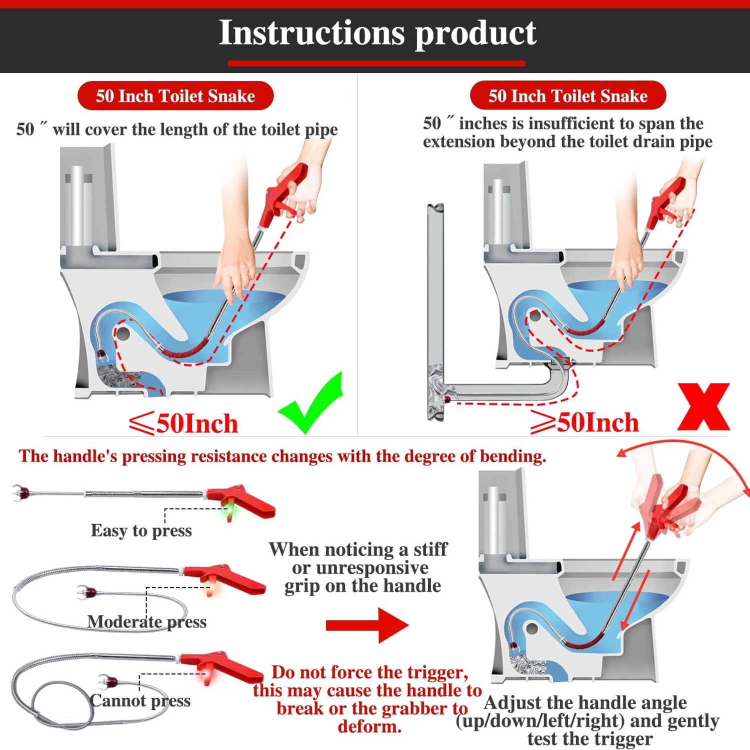 Toilet Grabber Tool 51 Inch: image 2