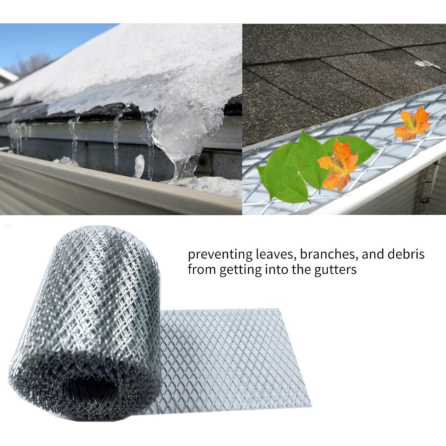 Gutter Guard Mesh Roll 33 Ft: image 6