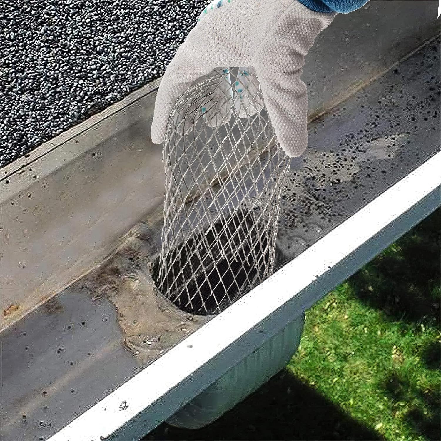Gutter Guard Strainer 3 Inch 12 Pack: image 6
