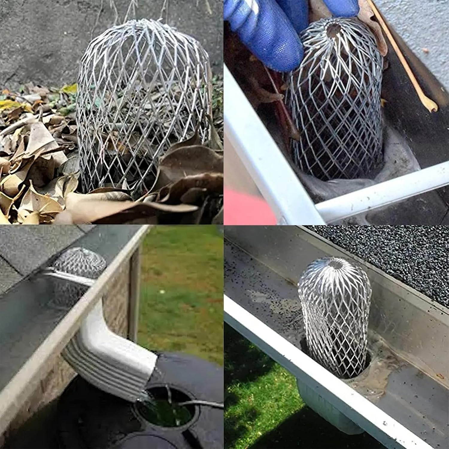 Gutter Guard Strainer 3 Inch 12 Pack: image 8