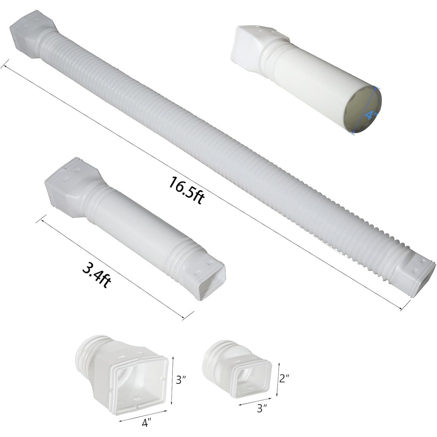 Long Downspout Extension 16.5 Ft: image 5