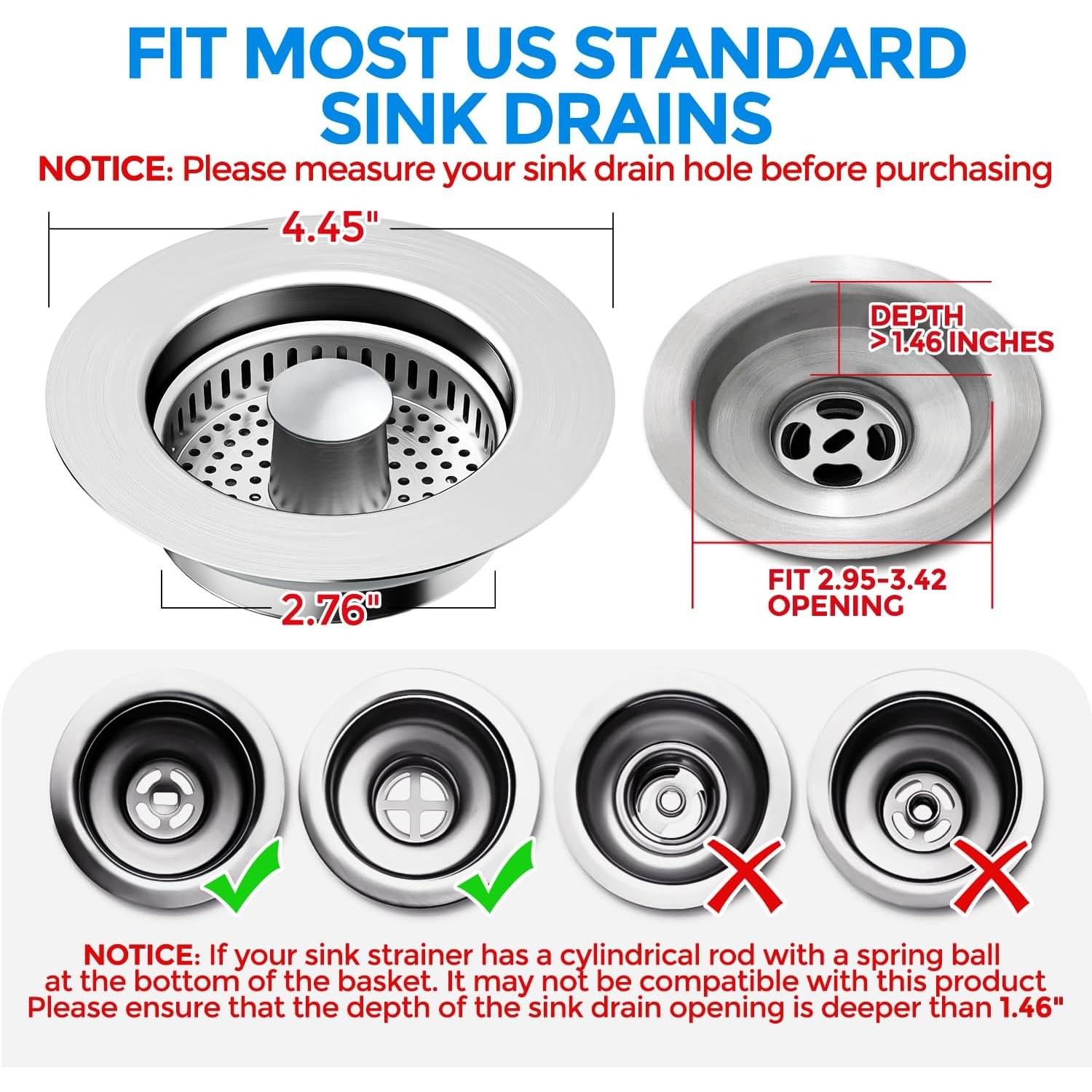 Sink Stopper and Strainer 3 in 1: image 2