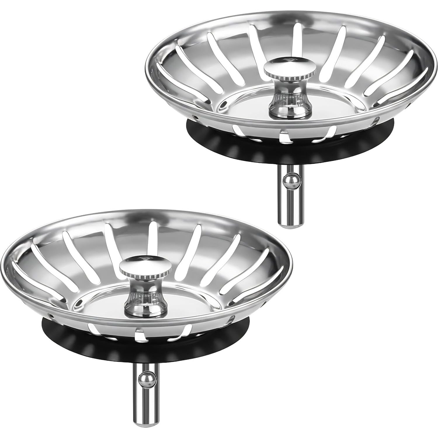 Sink Strainer Stopper 2 Pack