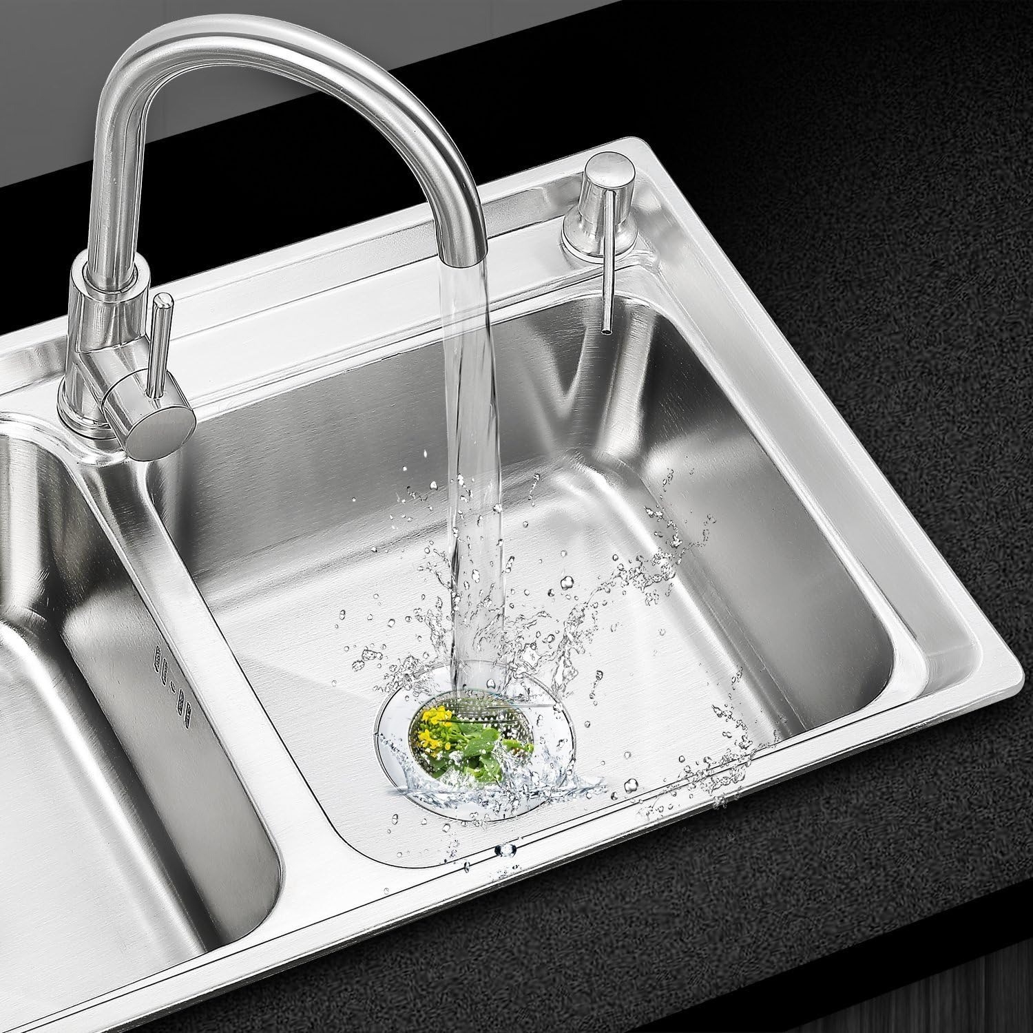 Wide Rim Sink Strainer 4.5 Inch 2 Pack: image 8