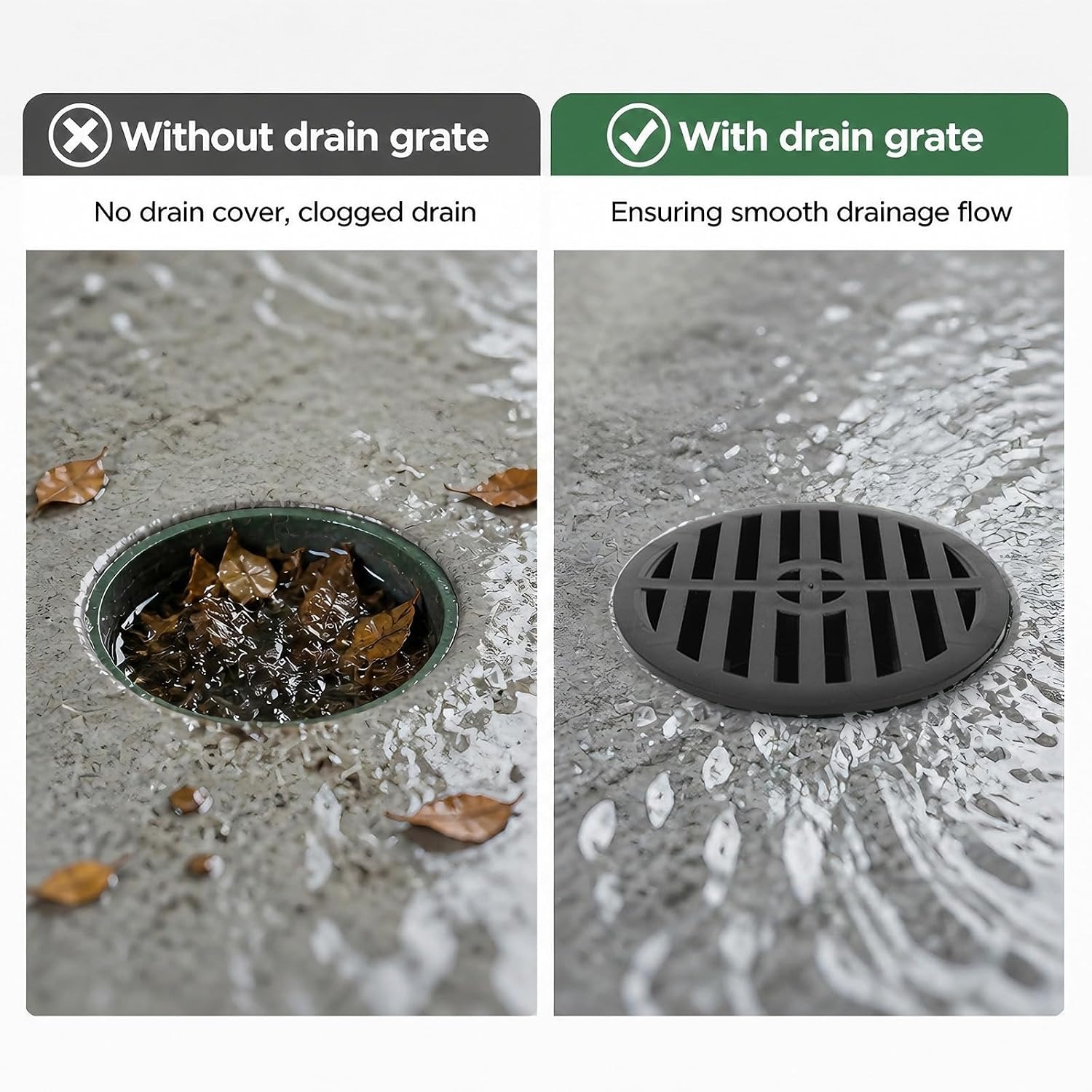 Round Yard Drain Grate 4 Inch: image 4