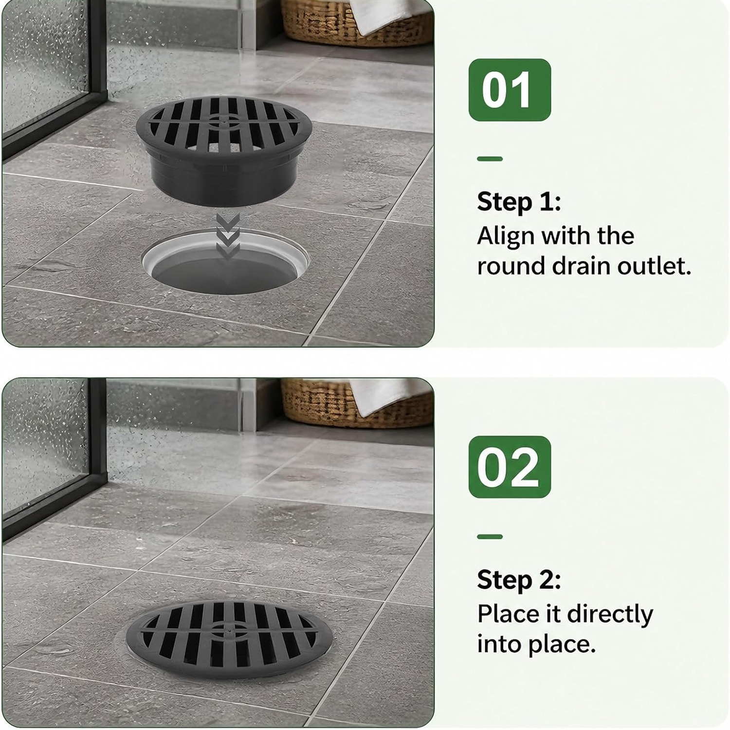 Round Yard Drain Grate 4 Inch: image 5