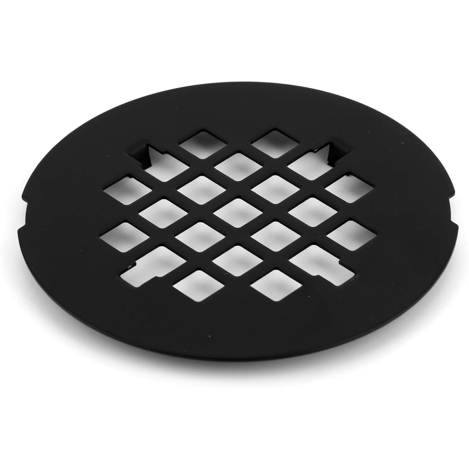 Black Snap In Shower Drain Cover: image 2