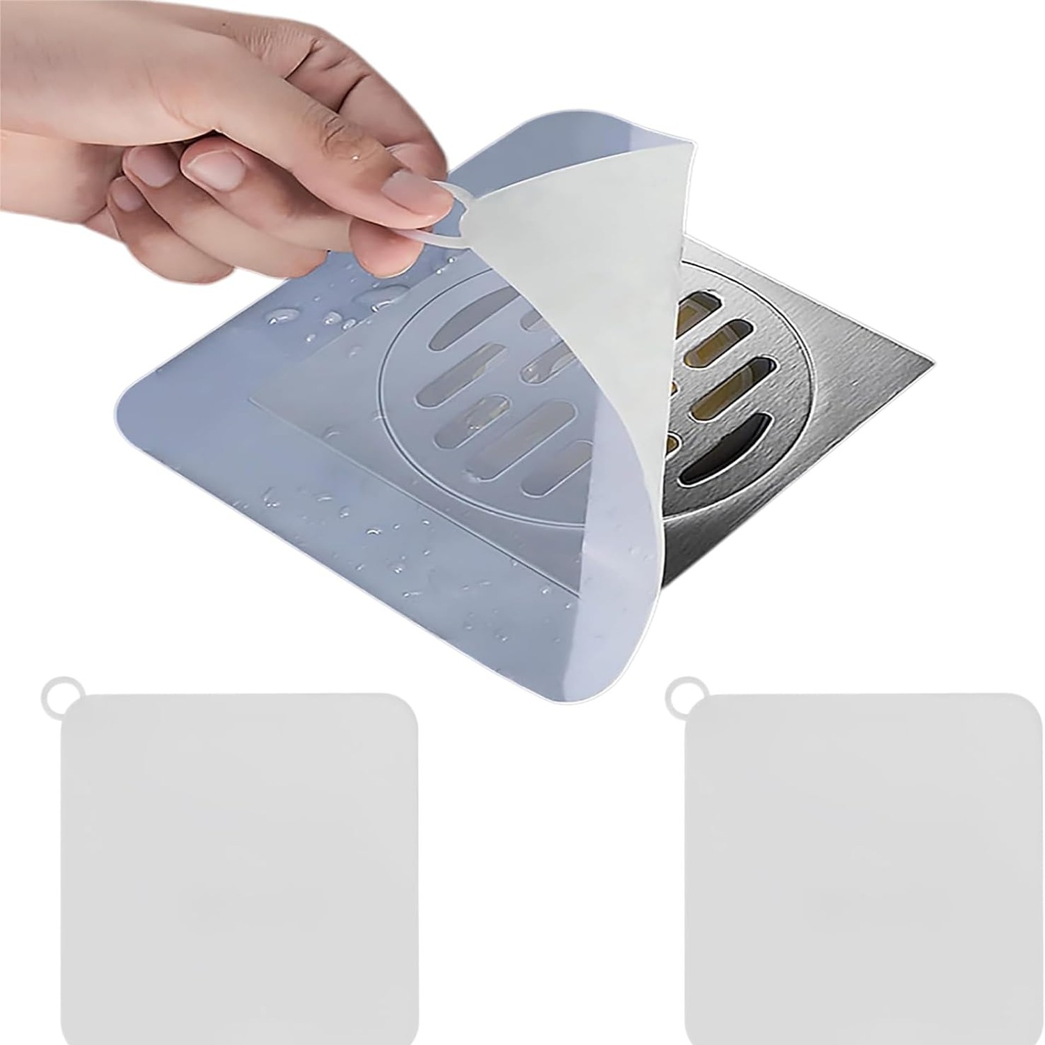 Silicone Drain Cover Mat 5 Inch 2 Pack