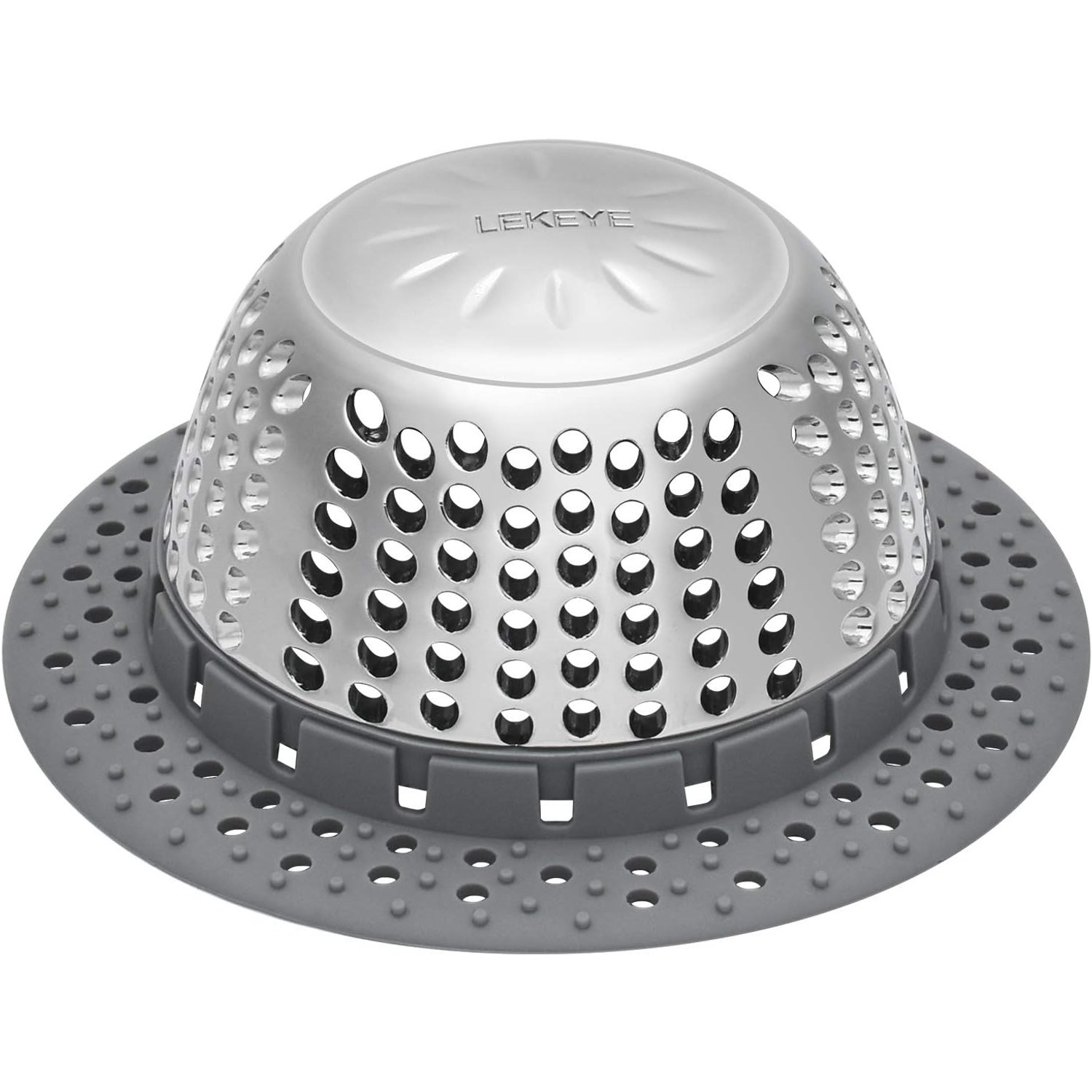 Pop Up Tub Drain Hair Catcher, from EzyDrains Company